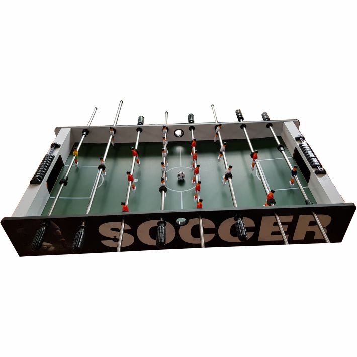 Futbolito Grande 120 cm Madera, Metal Con 2 Bolas Incluidas