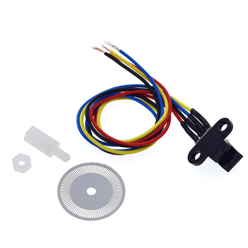 Encoder Rotativo Incremental Para Calcular Distancia Y Velocidad