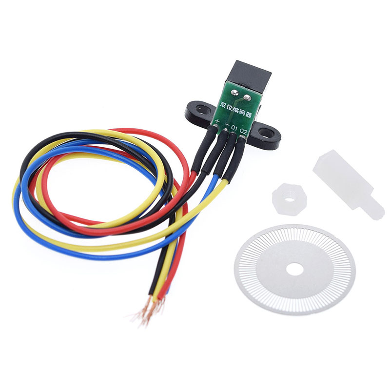 Encoder Rotativo Incremental Para Calcular Distancia Y Velocidad