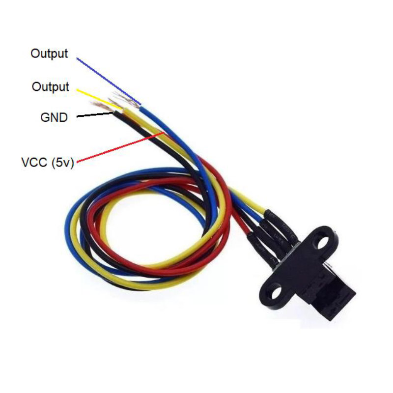 Encoder Rotativo Incremental Para Calcular Distancia Y Velocidad