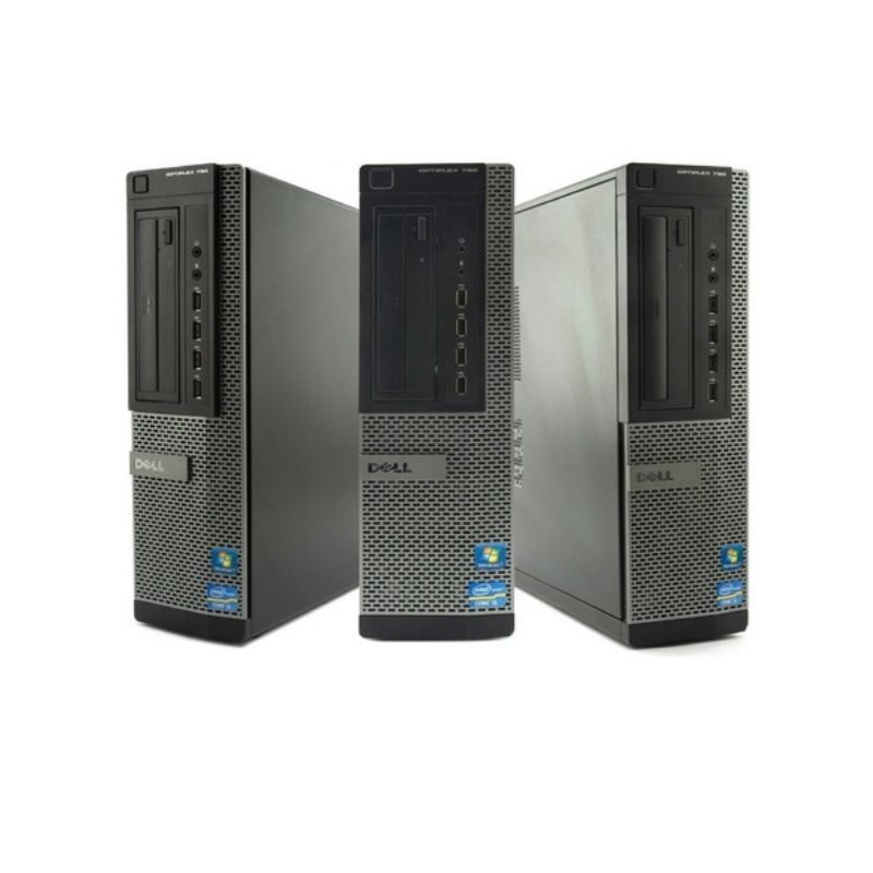 CPU Dell 9010 SLIM FF/ Core I5-3ra generación/8GB RAM/Disco Duro 500GB/WI FI/ Windows 10 Pro/Equipo Reacondicionado