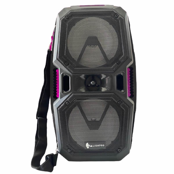 Bafle Amplificador Led Bluetooth De 65 Alien Pro K40 - Negro