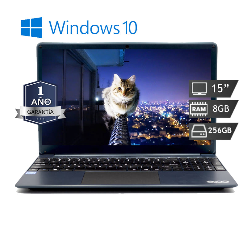 Laptop Evoo Intel Core I7 Ssd 256gb Ram 8gb