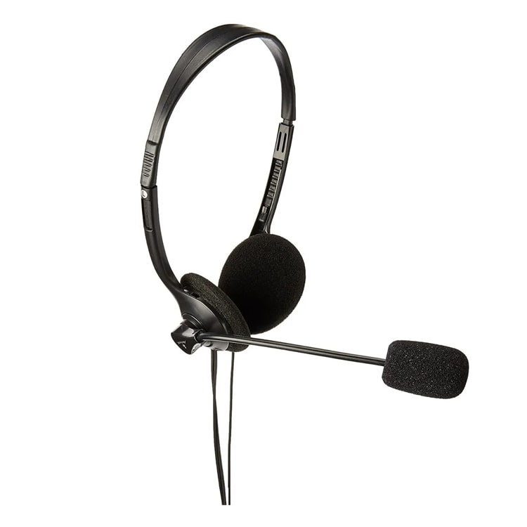 Audífonos Diadema Con Micrófono, 2 Plug 3.5mm Acteck