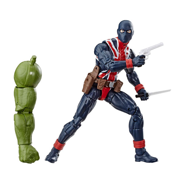 Figura Articulada Marvel Legends Build A Figure Union Jack