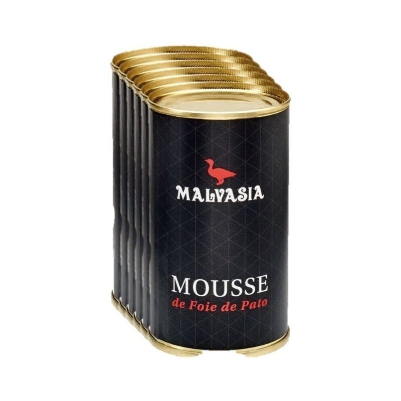 Mousse Foie Gras Pato Malvasia 6 Pzs C/u 200g
