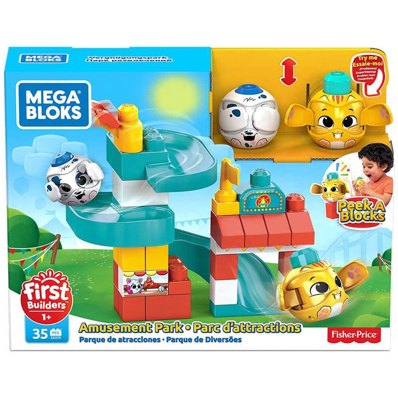 Parque De Atracciones Mega Bloks Fisher Price Juguete Bebes