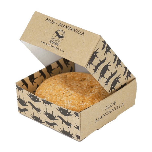 Shampoo Sólido Cítricos & Menta (Cabello Graso) Ajolote Negro