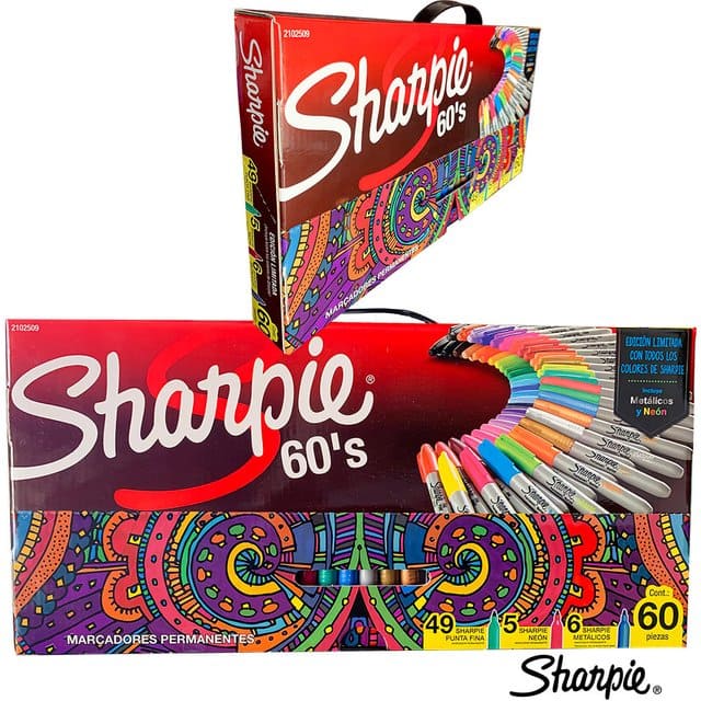 Marcadores Sharpie 60 piezas