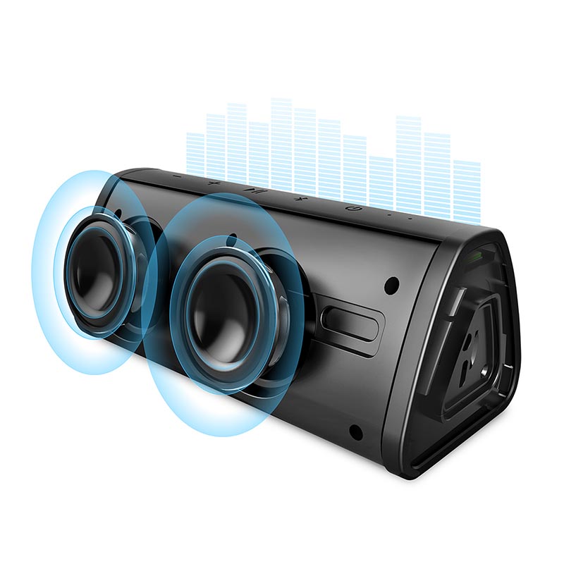 Bocina Bluetooth MIFA A10 Negro Resistente Agua Manos Libres