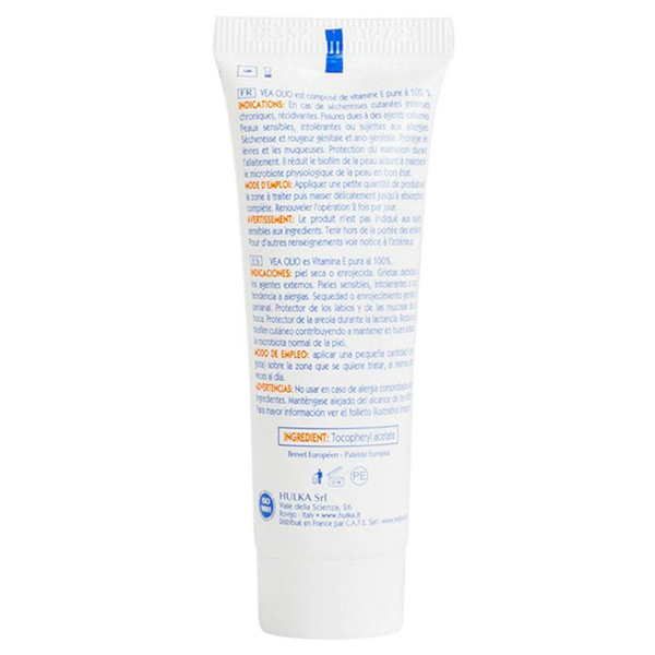 VEA. Olio, aceite base de vitamina E 100%, cuida y repara piel dañada e irritada