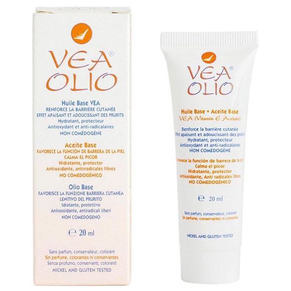 VEA. Olio, aceite base de vitamina E 100%, cuida y repara piel dañada e irritada