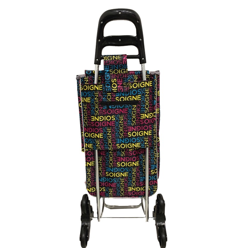 Carrito Multiusos Plegable De Mandado Carga Con Ruedas Giratorias Para Escaleras