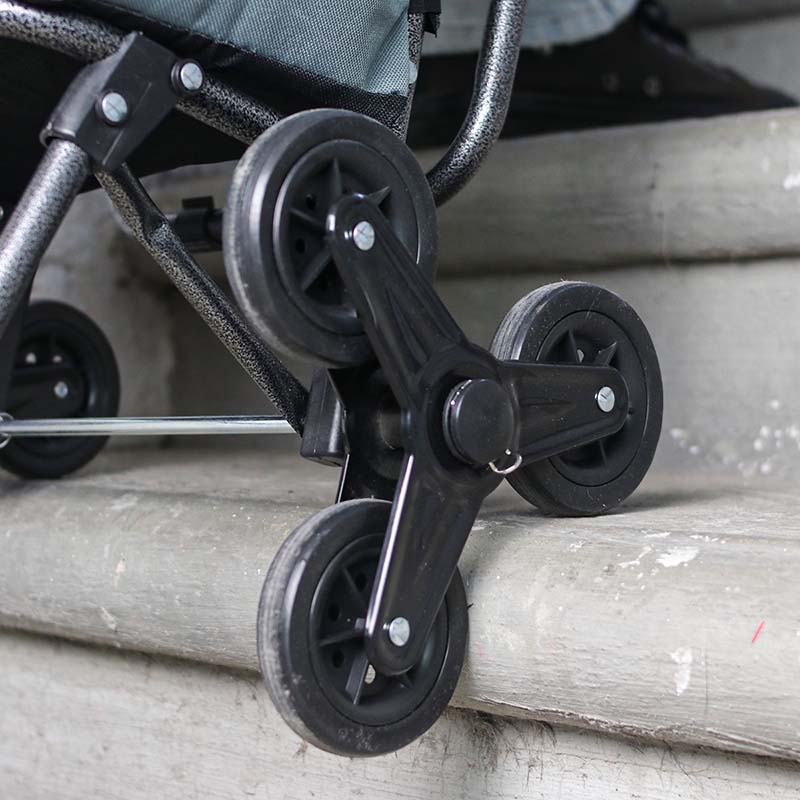 Carrito Multiusos Plegable De Mandado Carga Con Ruedas Giratorias Para Escaleras