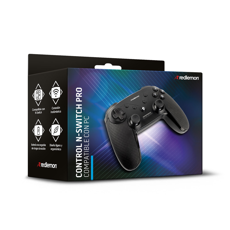 Control para Nintendo Switch Pro Compatible con PC y Android Redlemon