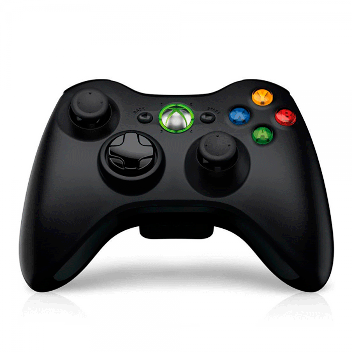 CONTROL XBOX 360 INALAMBRICO ORIGINAL SIN CAJA CON CARGA Y JUEGA