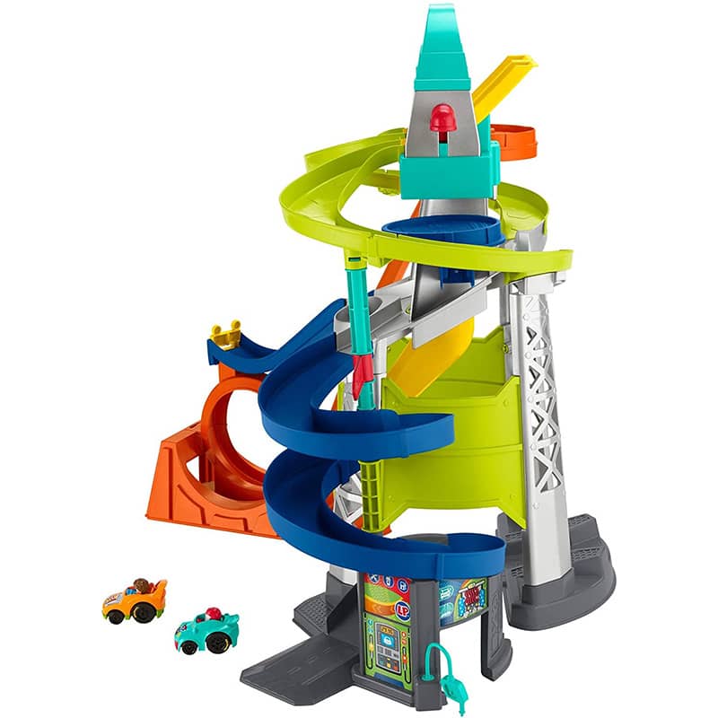 Pista De Carreras Con Lanzador Y Looping Fisher Price