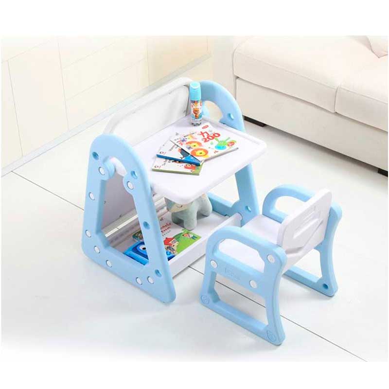 Pizarrón infantil 2 en 1 azul