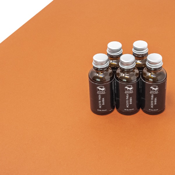 Aceite para Barba Natural Ajolote Negro