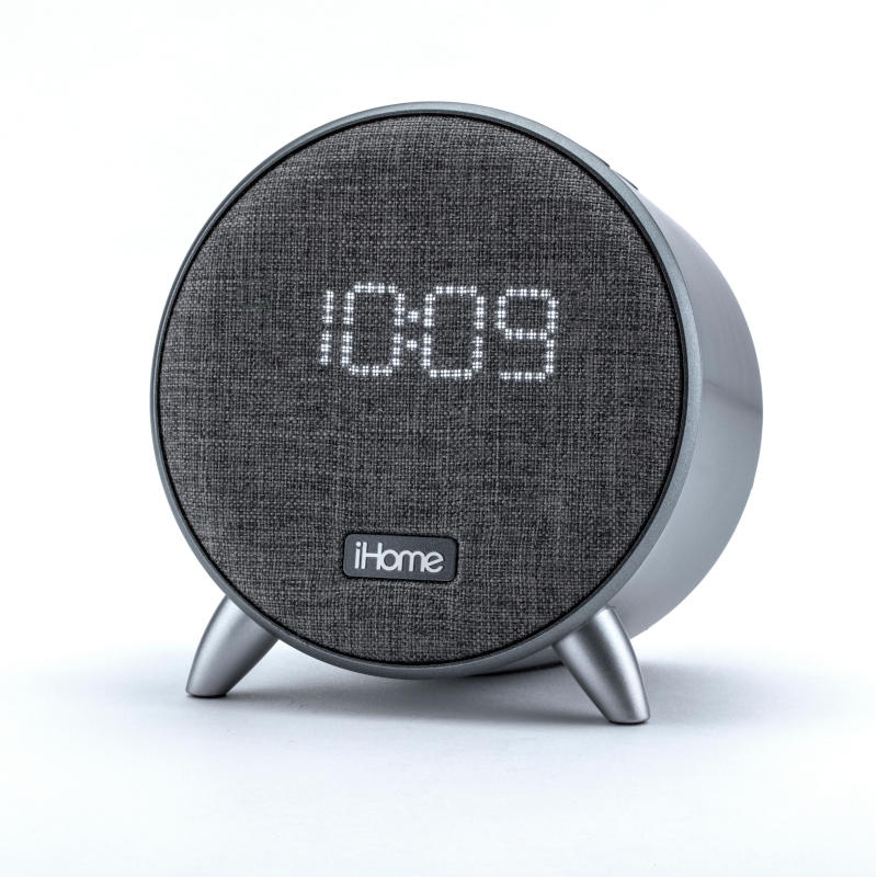 Bocina Bluetooth Reloj Despertador iHome iBT235G Carga USB.