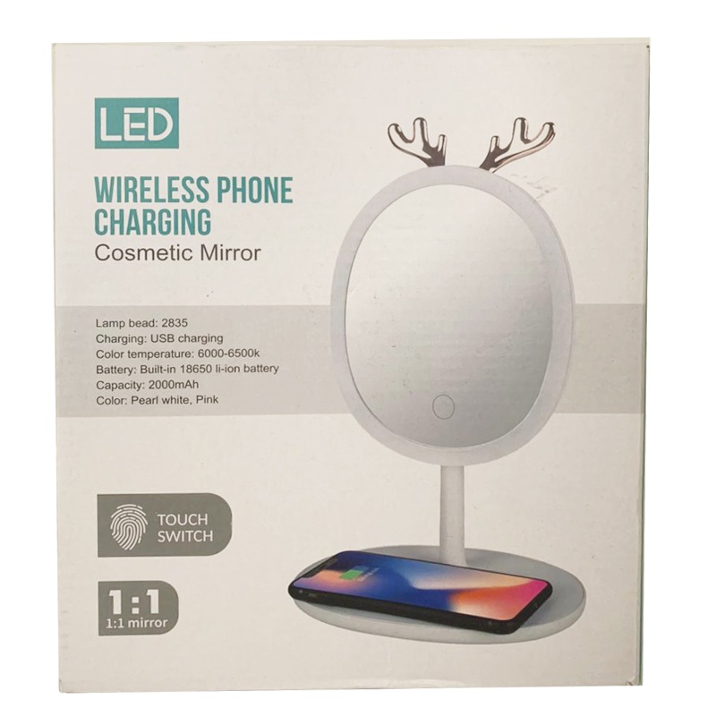 Espejo Led Para Tocardor Carga Dispositivo Touch Mirror