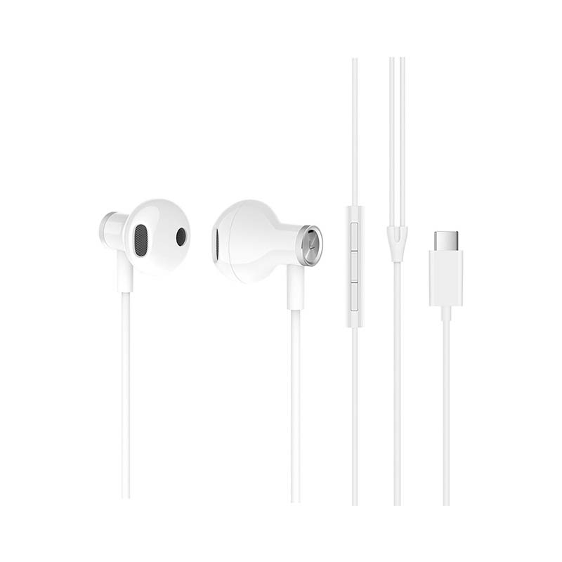 Audífonos Xiaomi Mi Dual Driver Earphones Blancos Type-C