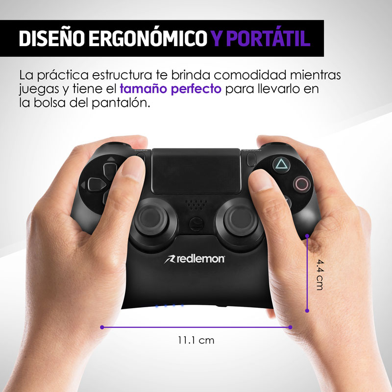 Batería para Control de PlayStation 4 Power Bank PS4 Redlemon.