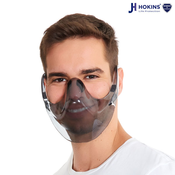 Careta Mascara Protectora Negro Para Adulto 1 pieza Hokins