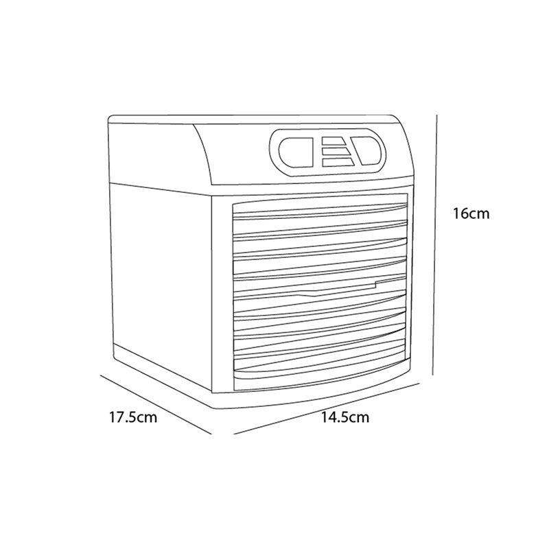 Enfriador de Aire Personal DACE DALV-0102AP
