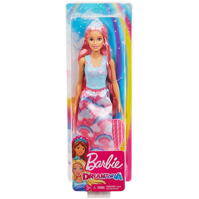 Barbie Dreamtopia Princesa Peinados Magicos Mattel