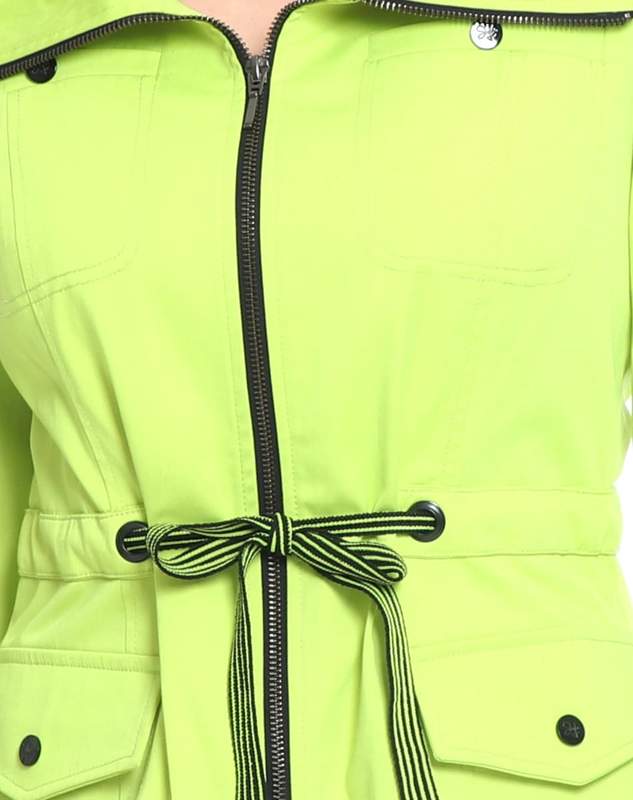 Gabardina con ajuste en cintura T80609