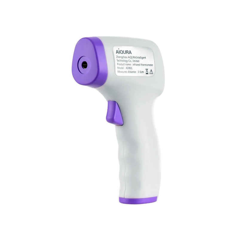 KIT Termómetro digital infrarrojos + Pulse Oxímetro + 5 Cubrebocas KN95 + 3 Gafas Lentes Protectoras Uv/  tecnología de escaneo inteligente sin contacto