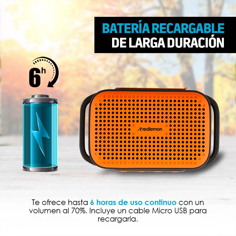 Bocina Bluetooth Deportiva con Correa para Brazo Redlemon