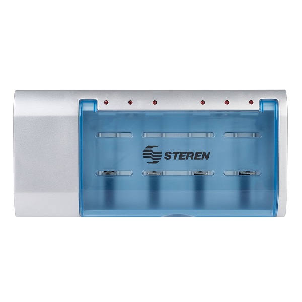 CARGADOR UNIVERSAL DE BATERIAS AA/AAA/C/D/9V.