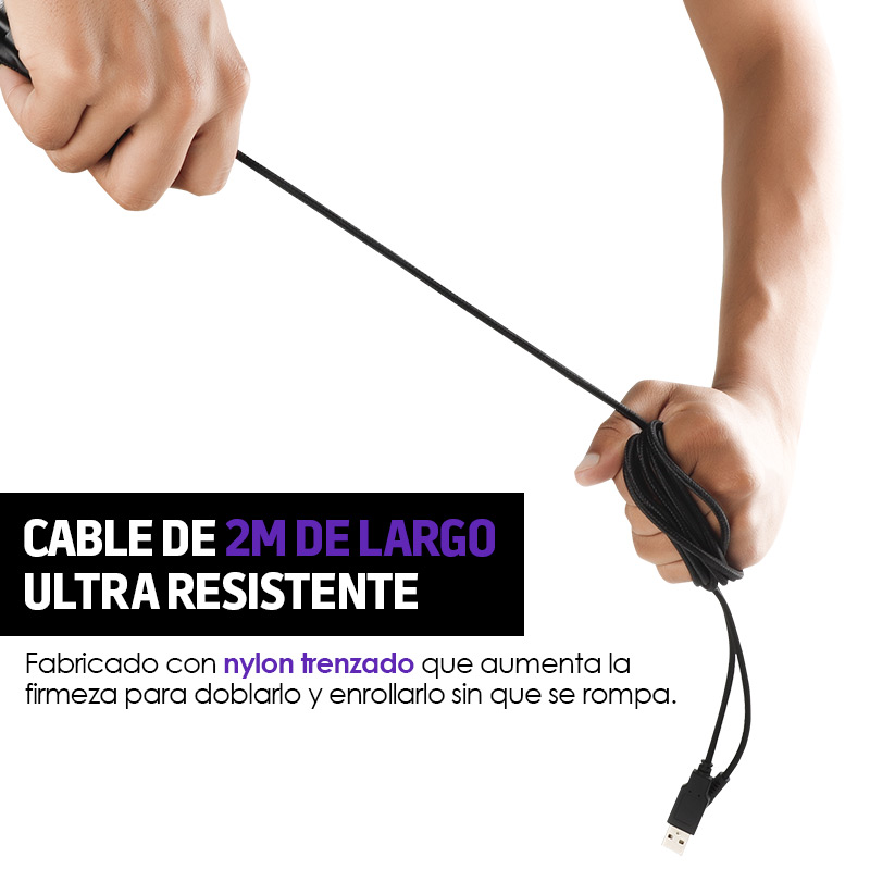 Audífonos Gamer Sonido HD 360 Aux. 3.5mm Mod. G9500 Redlemon