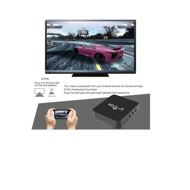 Android Tv Box 4k . 4Gb Ram 64 Gb Memoria Android 10