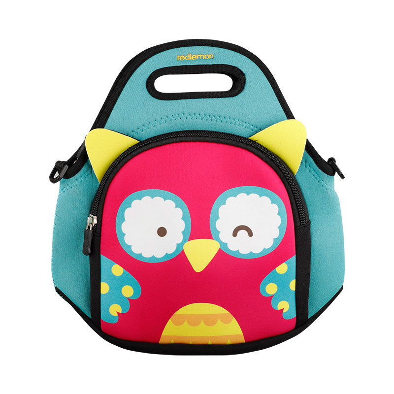 Lonchera para Niños Térmica Con Correa Diseños de Animales Redlemon.