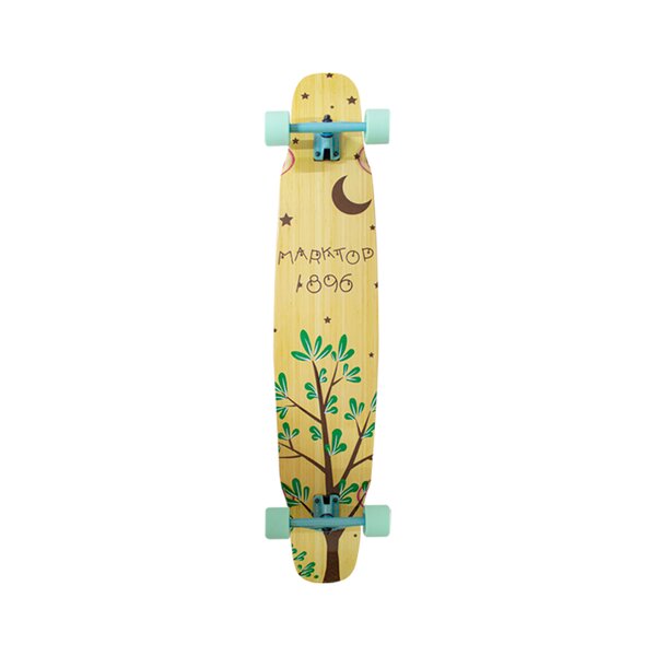Patineta Longboard  Maple Tabla Juvenil Arbol Skate Skateboard