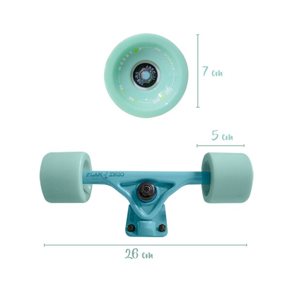Patineta Longboard  Maple Tabla Juvenil Arbol Skate Skateboard