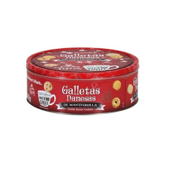 Galletas Danesas de Mantequilla 1.36 Kilogramos