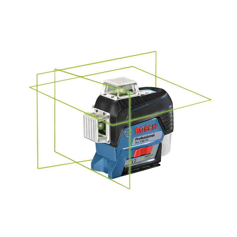 Nivel Laser Lineas Verde 360 Grados 30 M Gll 3-80 Cg Bosch 