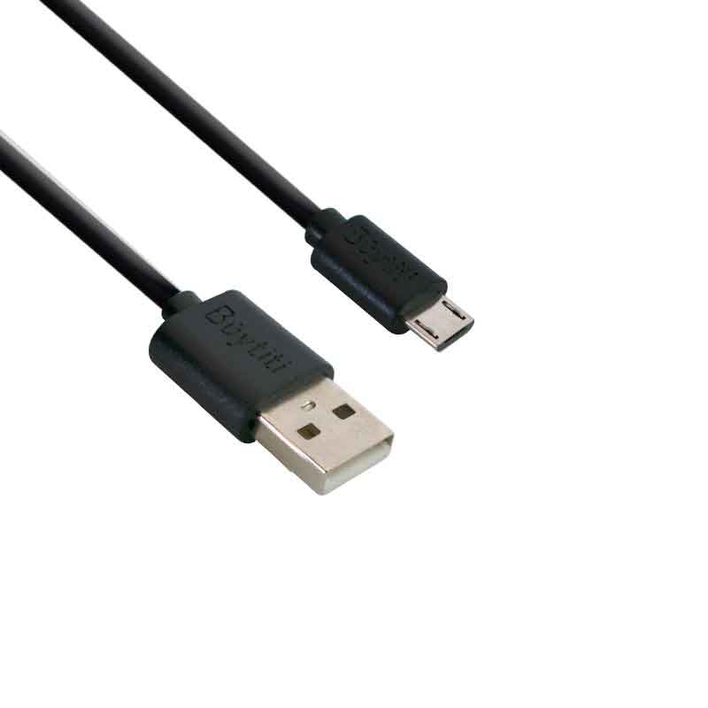 10 pack Cargador Celular Buytiti 2.1 A Micro usb Blanco Carga Rápida Negro