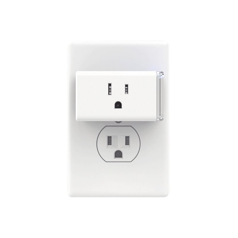Mini tomacorriente inteligente Wi-Fi, 100 - 120V~, 50/60Hz, 15.0A, compatible con Amazon Alexa y Google Assistant - TP-Link HS105