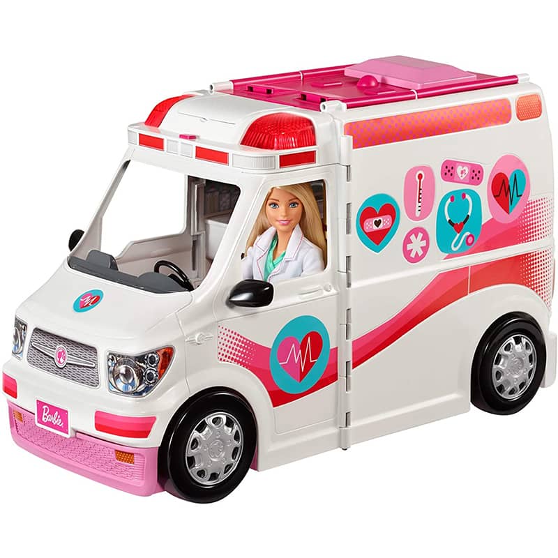 Barbie Ambulancia Y Hospital Mattel