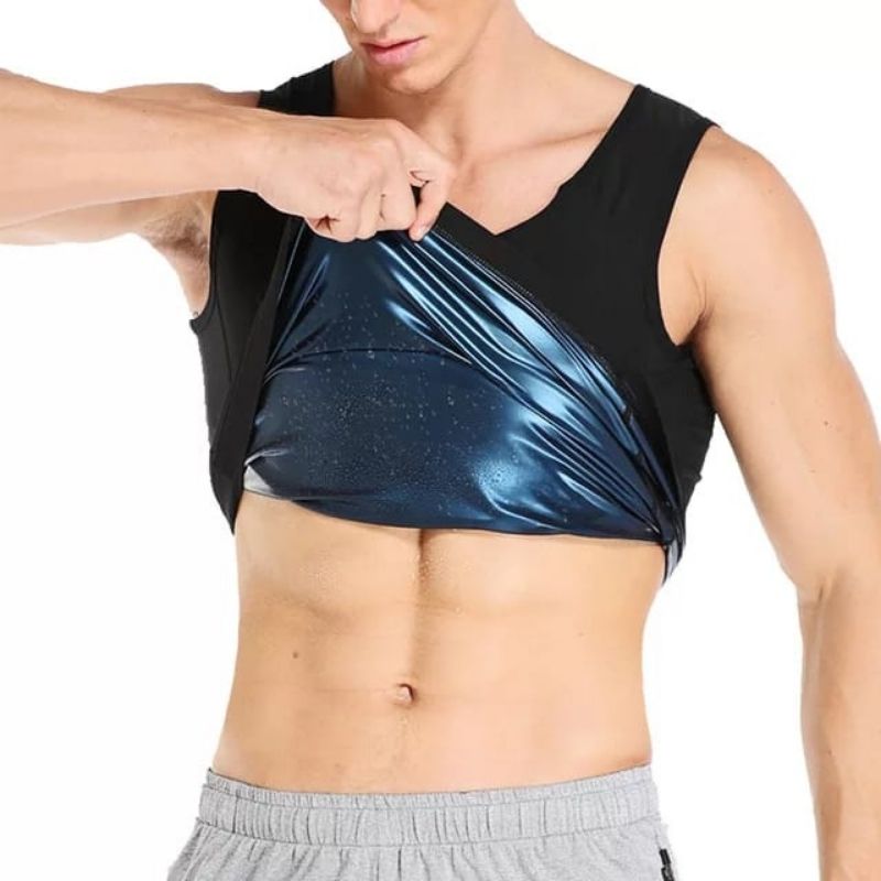Camiseta Faja Reductora Moldeadora Sauna Playera Hombre