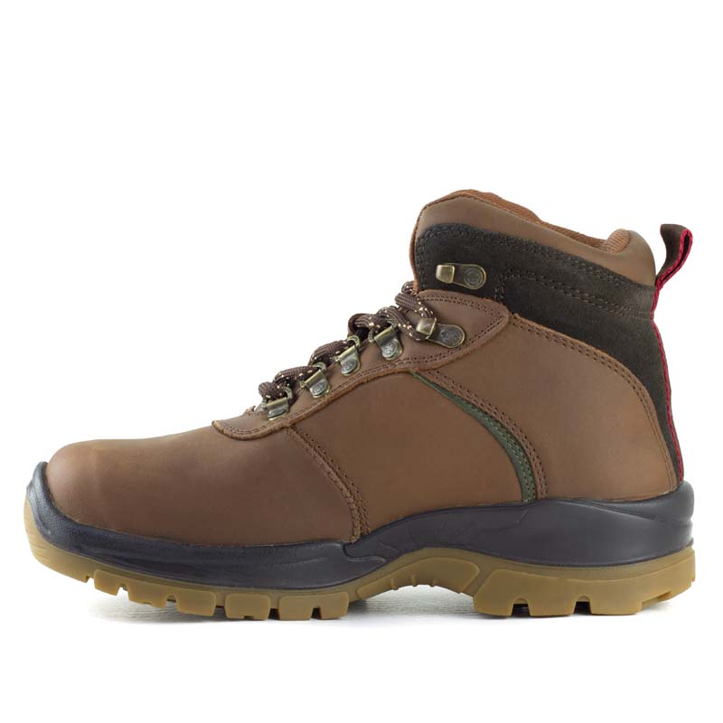 BOTAS DE TRABAJO CON CASQUILLO DE ACERO JEEP ORIGINAL 18000 CRAZY BRONCE