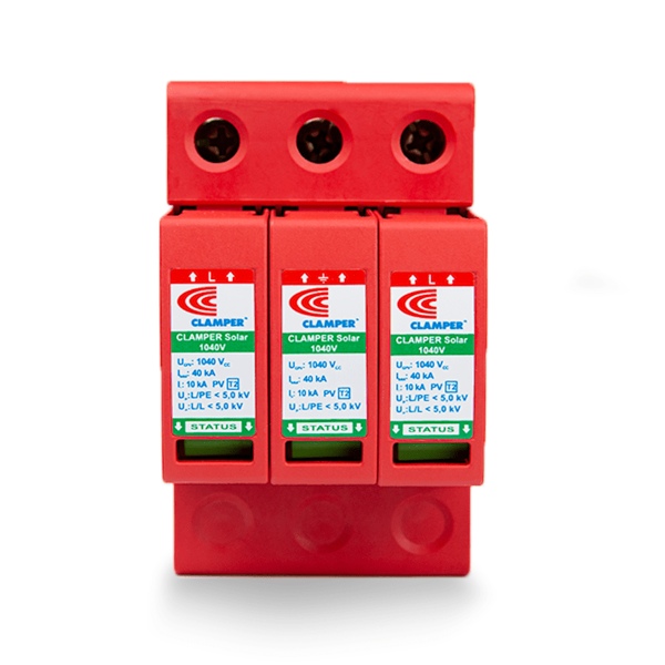 Supresor Picos Clamper Solar Sistema Fotovoltaico 1000v 40ka.