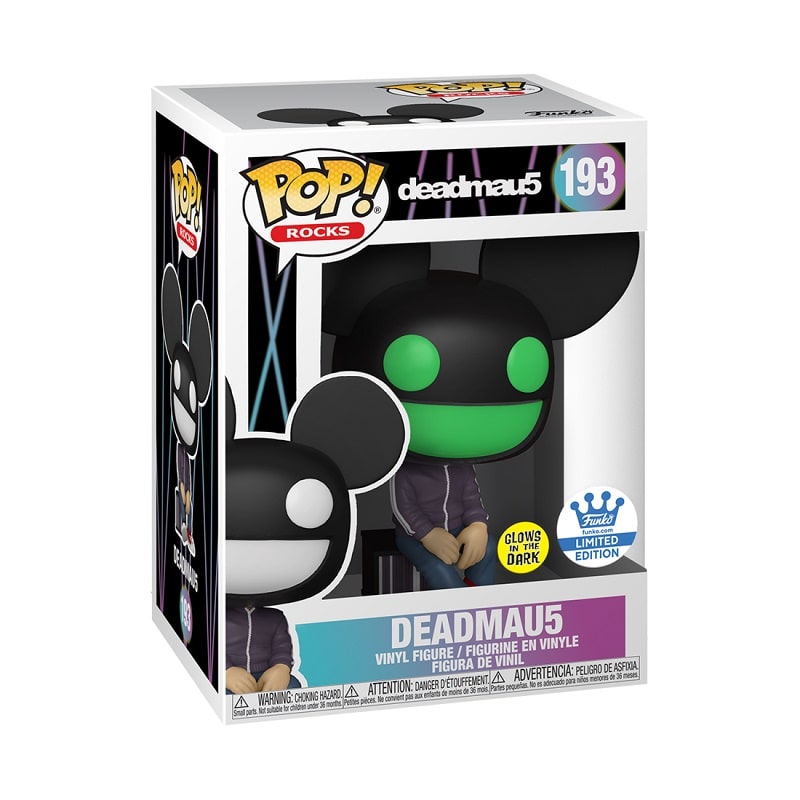 Funko Pop Rocks Deadmau5 193 Glow Exclusivo Funkoshop