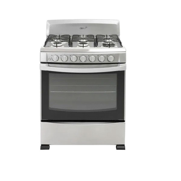 Estufa Gris De 6 Quemadores E.electrico Acros Af-5334d