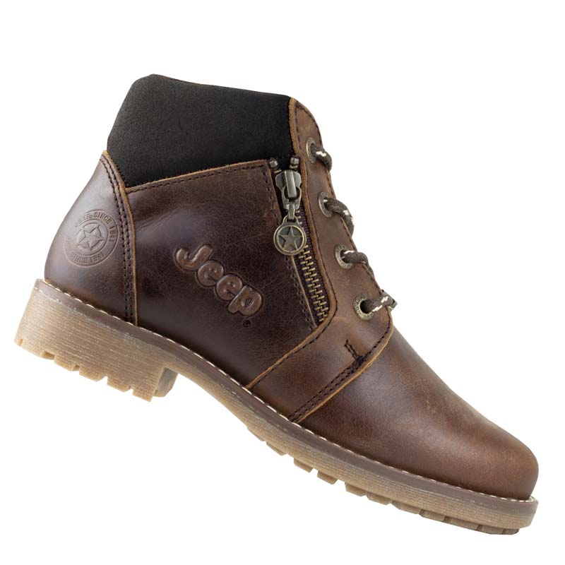BOTAS URBANAS DE DAMA JEEP ORIGINAL 17059 ENCINO ROBLE